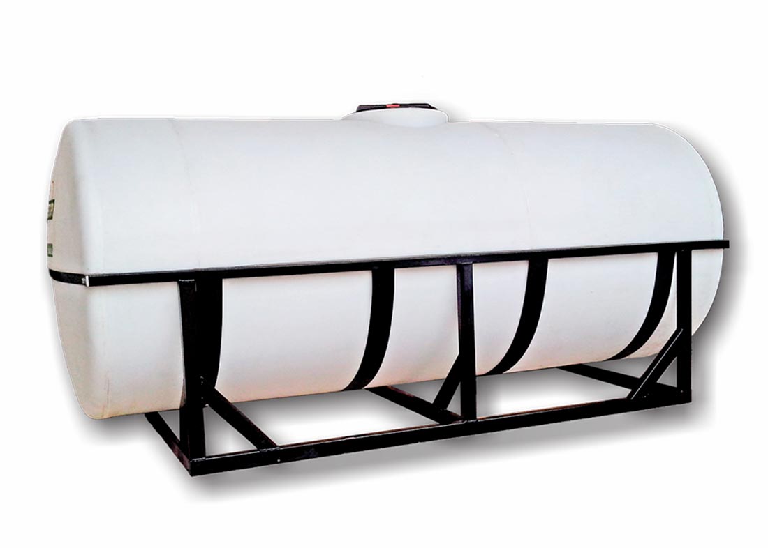 Tanques Horizontales con cuna metálica